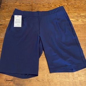 Nike ladies golf navy Bermuda shorts